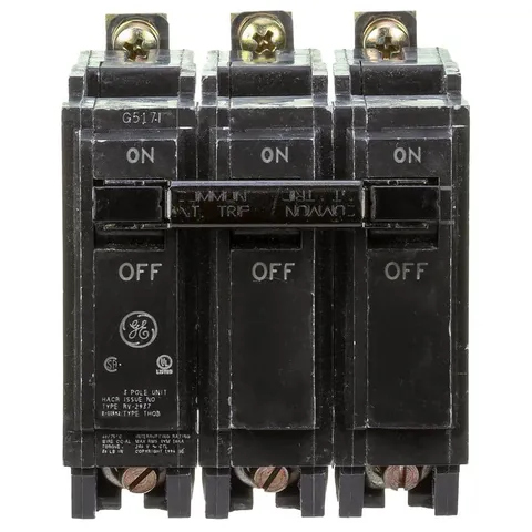 45 Amp Three Pole Bolt-On Breaker