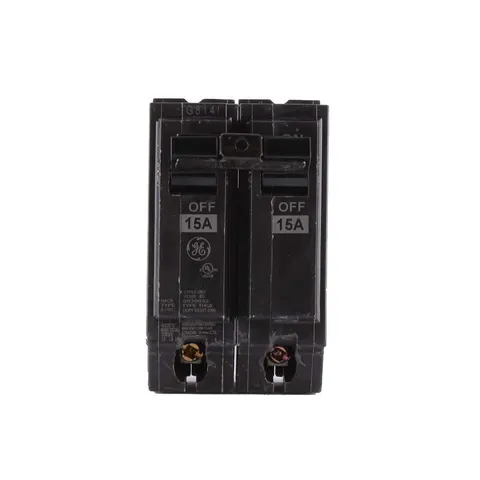 Q-Line 15 Amp Double-Pole Circuit Breaker
