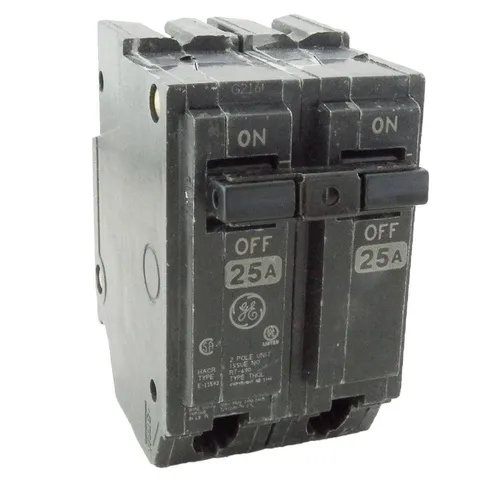 25 Amp Double-Pole Circuit Breaker