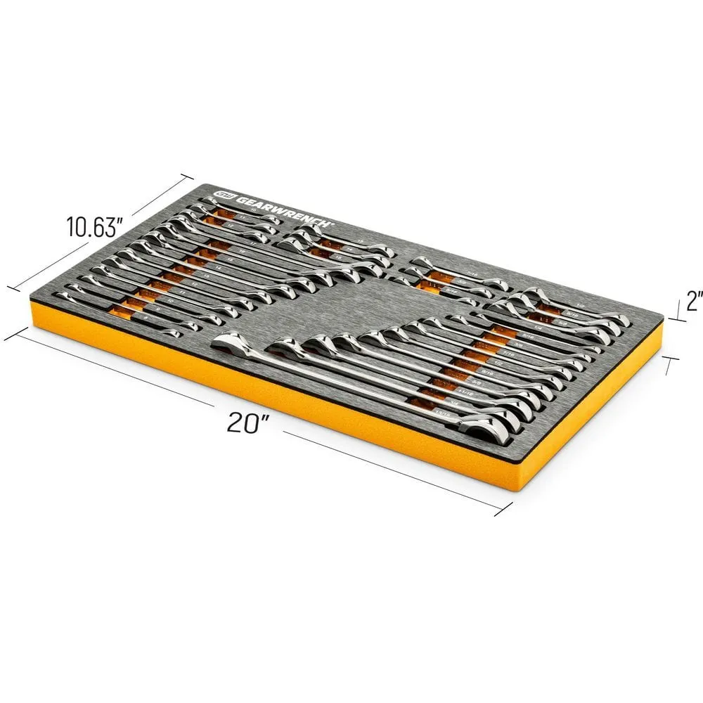 GEARWRENCH 120 XP 1/4 in., 3/8 in., 1/2 in. Plier and Mechanics Tool Set in EVA Foam Trays (192-Piece), photo 3 of 14
