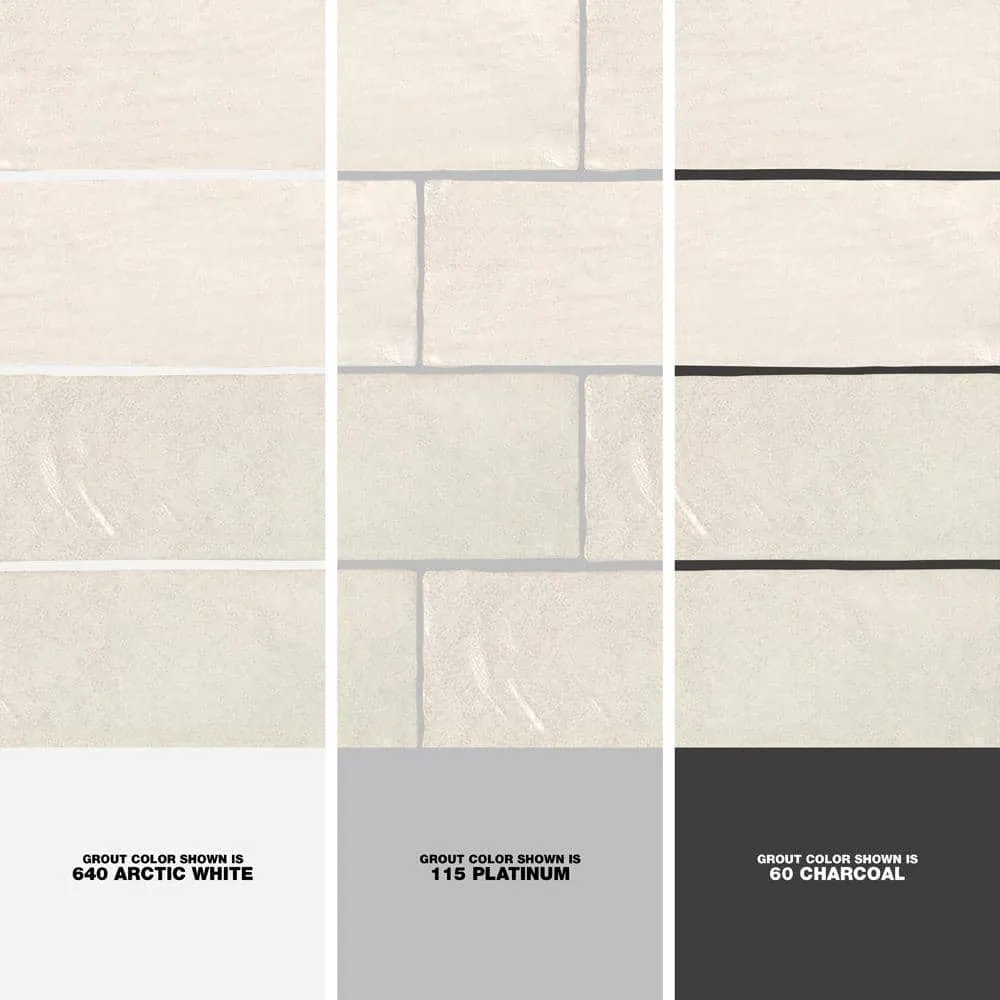 Ivy Hill Tile Amagansett White 2 in. x 8 in. 9 mm Satin Ceramic Wall Tile (5.38 sq. ft. / box), photo 3 of 8