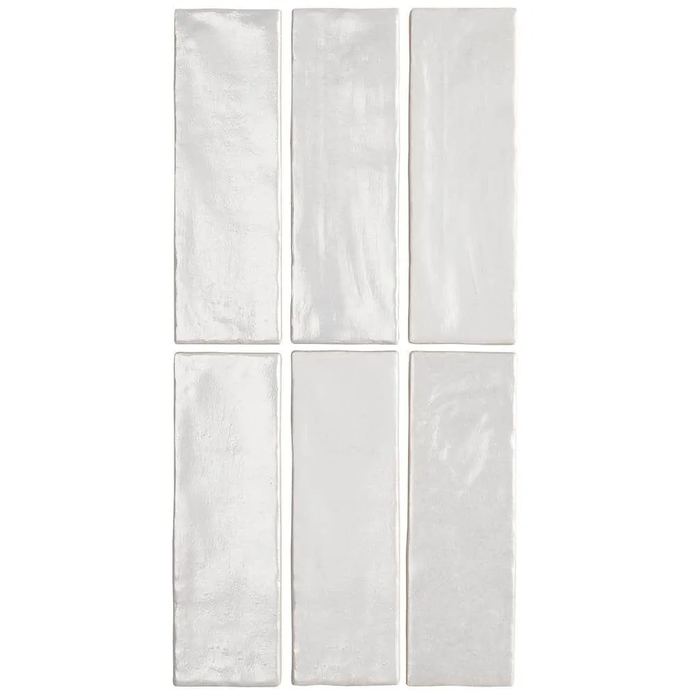 Ivy Hill Tile Amagansett White 2 in. x 8 in. 9 mm Satin Ceramic Wall Tile (5.38 sq. ft. / box), photo 8 of 8