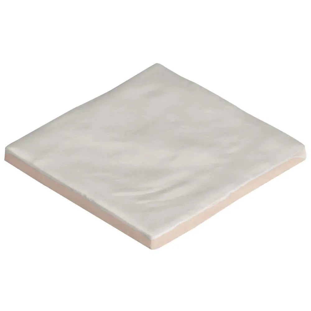 Ivy Hill Tile Amagansett White 4 in. x 4 in. 9mm Satin Ceramic Wall Tile (5.38 sq. ft. / box), photo 6 of 8