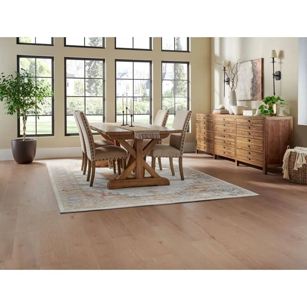 Pergo Defense+ Glen Canyon Oak 3/8 in. T x 7.5 in. W Click Lock W Brushed Engineered Hardwood Flooring (1104.3 sq.ft./pallet), photo 3 of 15