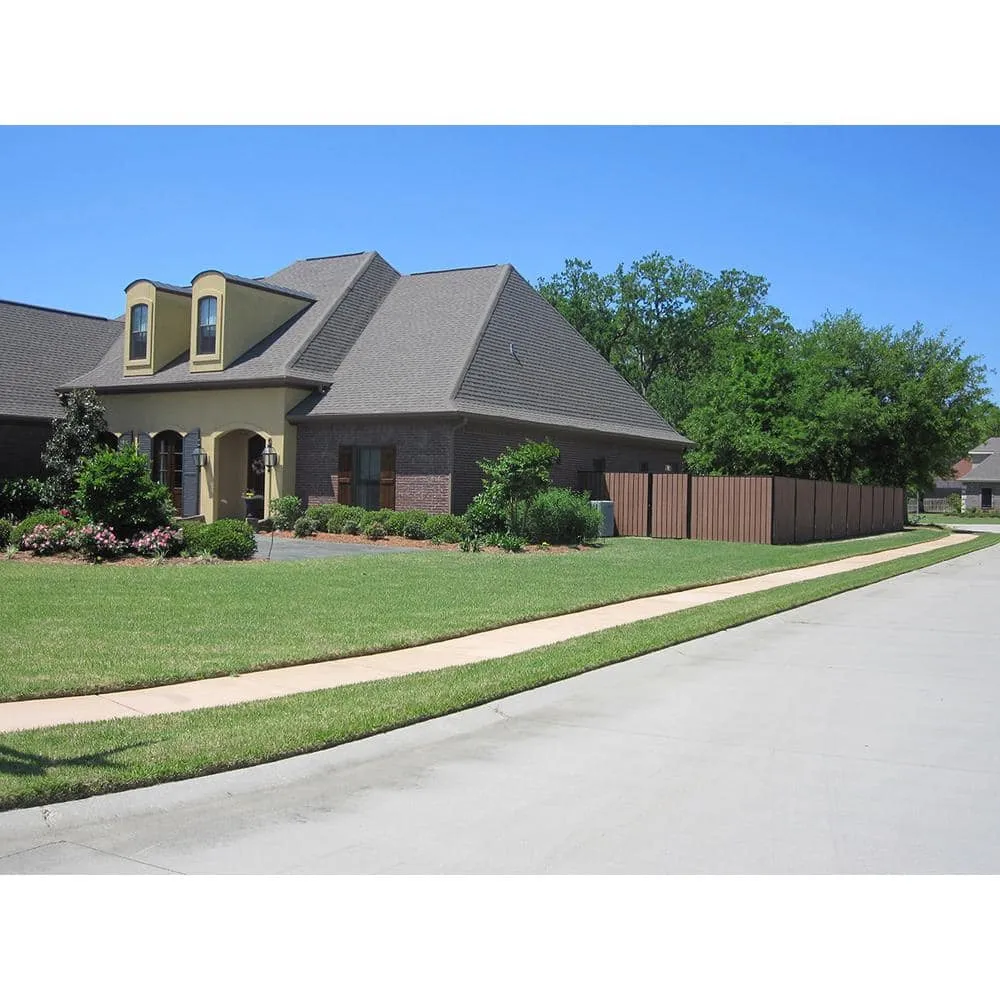 Fortress Building Products Estate 6.25-ft H x 94-in W Gloss Black Steel Fence Panel, photo 2 of 3