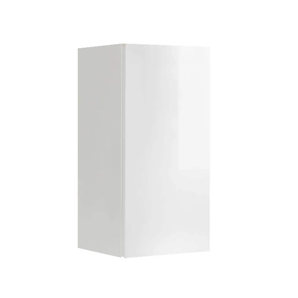 LIFEART CABINETRY Valencia Assembled 12 in. W x 12 in. D x 42 in. H in Gloss White Plywood Assembled Wall Kitchen Cabinet, photo 4 of 5