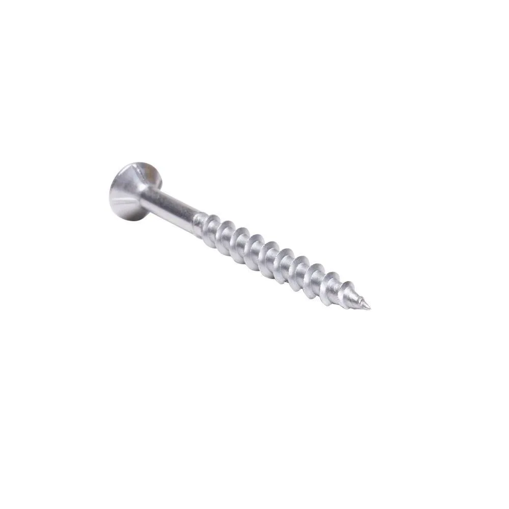 Grabber #8 x 1 1/2 in. Star Drive Flat head Exterior Stainless Steel Wood Deck Screws (5 lb. box), photo 6 of 10