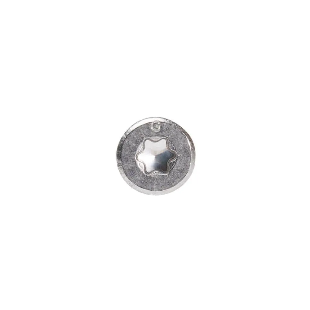 Grabber #8 x 1 1/2 in. Star Drive Flat head Exterior Stainless Steel Wood Deck Screws (5 lb. box), photo 7 of 10