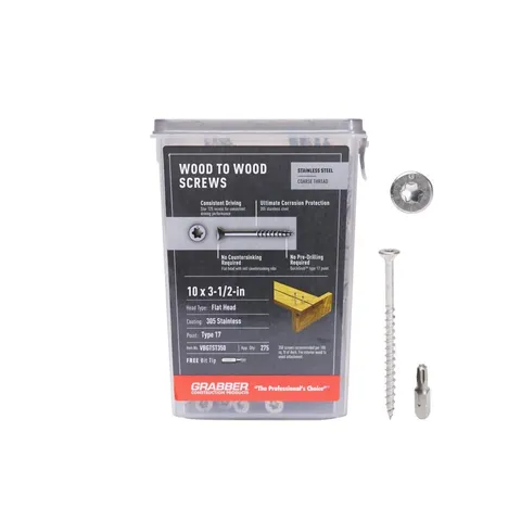 Stainless Steel Wood Deck Screws