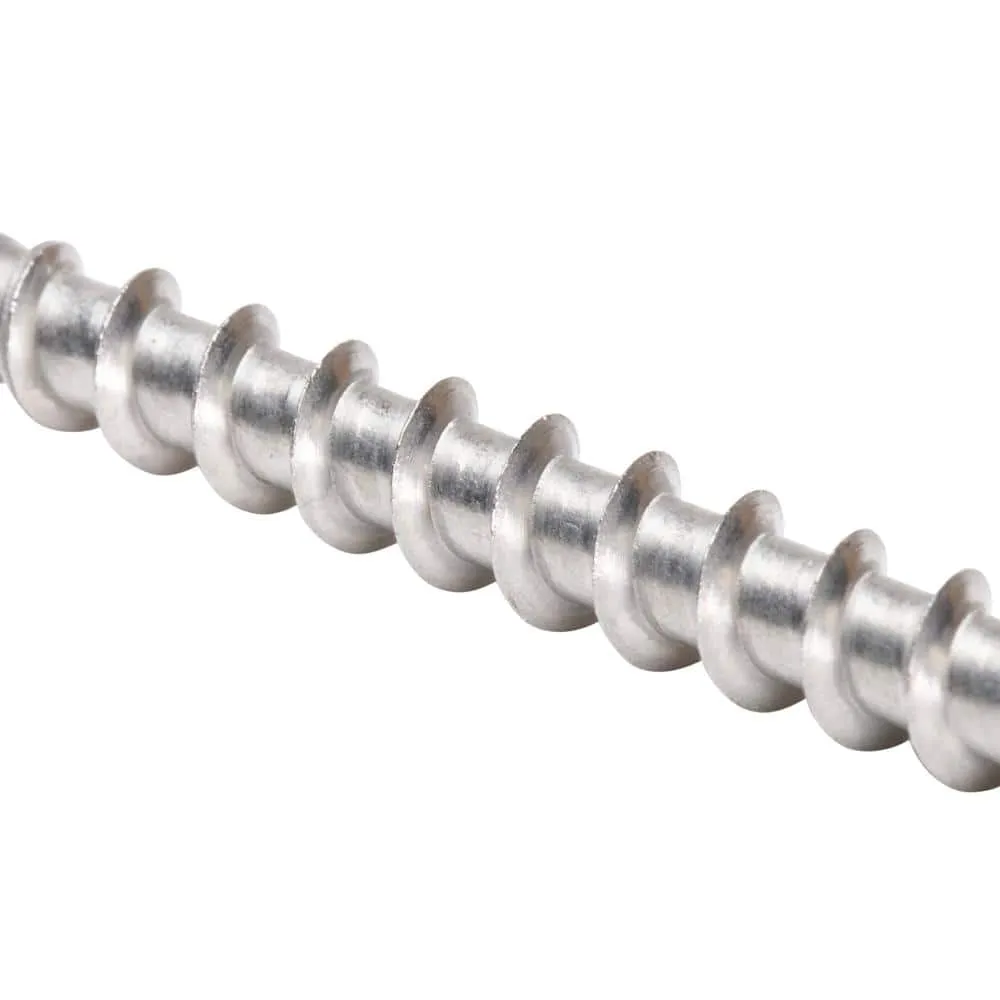 Grabber #10 x 3 1/2 in. Star Drive Flat head Exterior Stainless Steel Wood Deck Screws (5 lb. box), photo 4 of 10