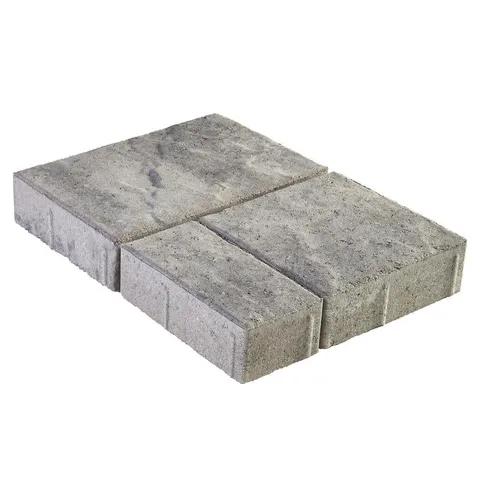 Panorama Demi 3-pc 7.75 × 7.75 × 2.25 in Granite Blend Concrete Paver