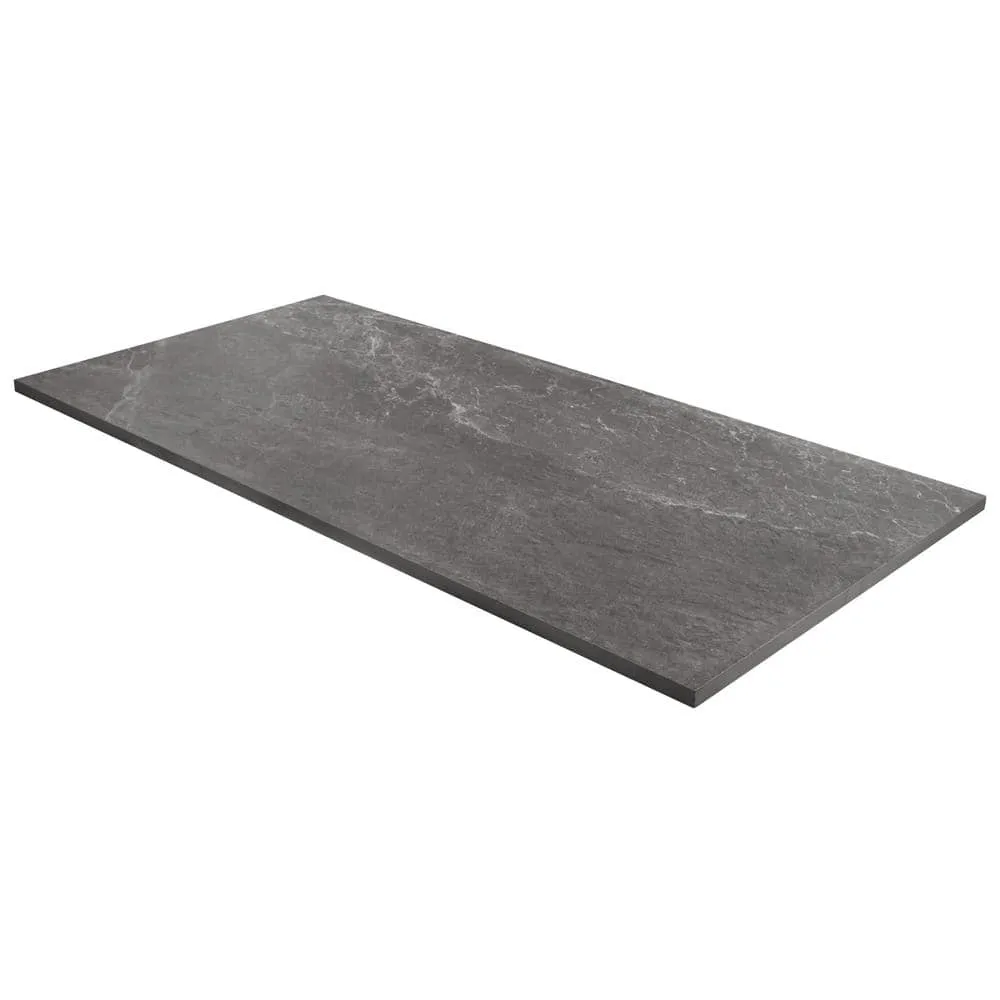 Ivy Hill Tile LithoTech 23.62 in. x 47.24 in. x 0.78 in. Graphite Gray Matte Porcelain Floor Paver Tile (7.74 sq. ft./Each), photo 8 of 8