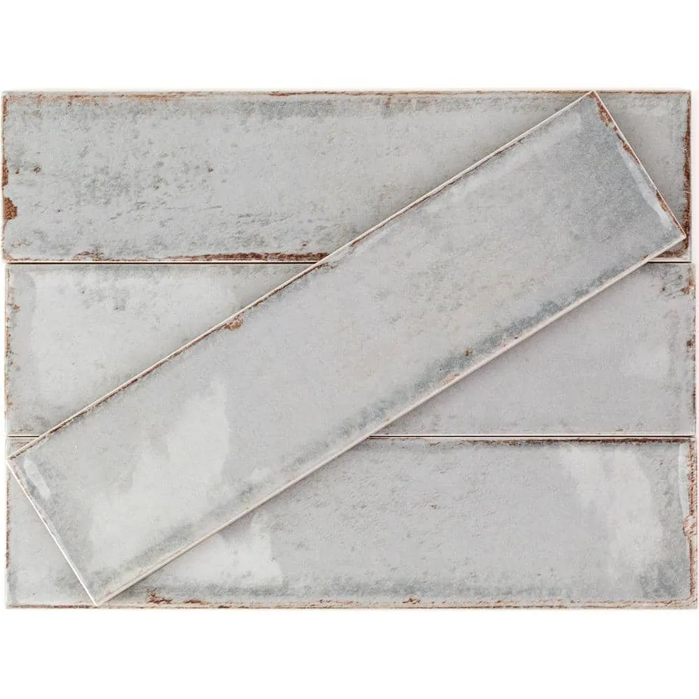 Ivy Hill Tile Moze Gray 3 in. x 12 in. 9 mm Ceramic Wall Tile (22-Piece) (5.38 sq. ft./Box), photo 4 of 8