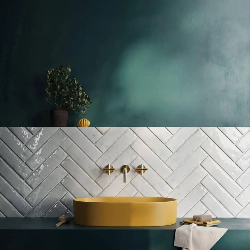 Ivy Hill Tile Moze Gray 3 in. x 12 in. 9 mm Ceramic Wall Tile (22-Piece) (5.38 sq. ft./Box), photo 2 of 8