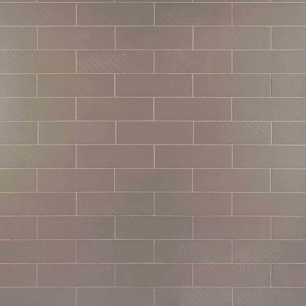 Ivy Hill Tile Harper 4 in. x 12 in. Gray Matte Porcelain Subway Floor and Wall Tile (30 pieces / 8.72 sq. ft. / box), photo 7 of 7