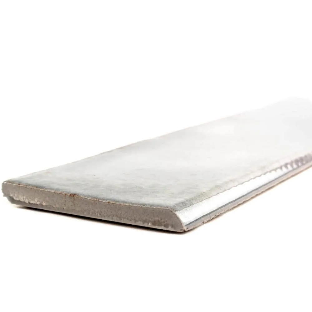 Ivy Hill Tile Moze Gray 3 in. x 12 in. Ceramic Bullnose Trim Wall Tile, photo 2 of 4