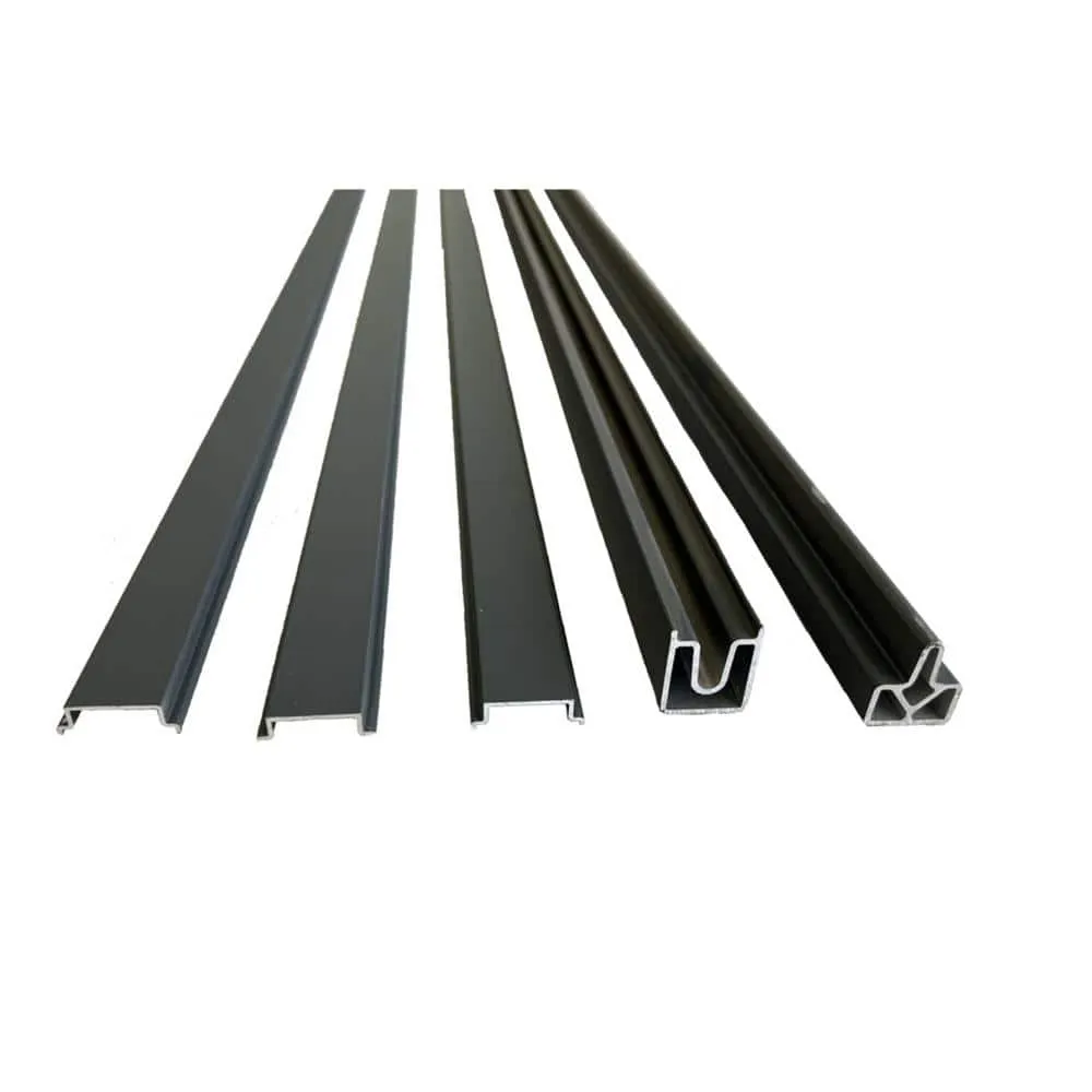 LH EP 3 in. x 3 in. x 6 ft. Gray Aluminum Alloy Fence End Post Kit for 6 in. x 6 in. EP Fence Series, photo 4 of 8