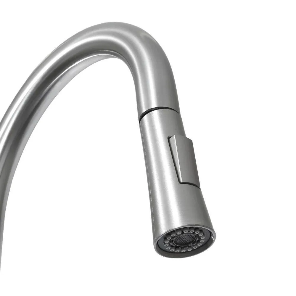 Presenza All-in-One Stainless Steel Drop-In Sink and Cabinet with Faucet in Gray, photo 6 of 10