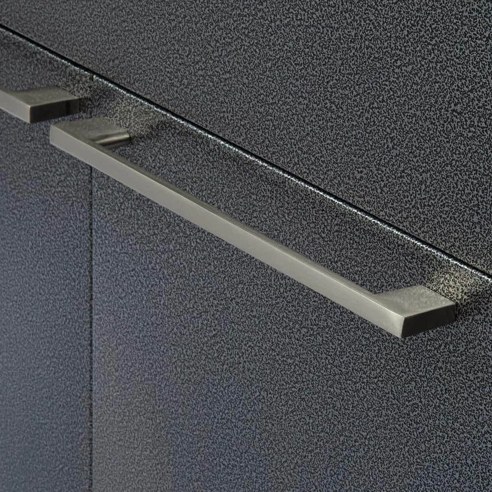 Presenza All-in-One 22 in. x 18 in. x 33.8 in. Stainless Steel Drop-In Sink and Cabinet with Faucet in Gray, photo 6 of 8