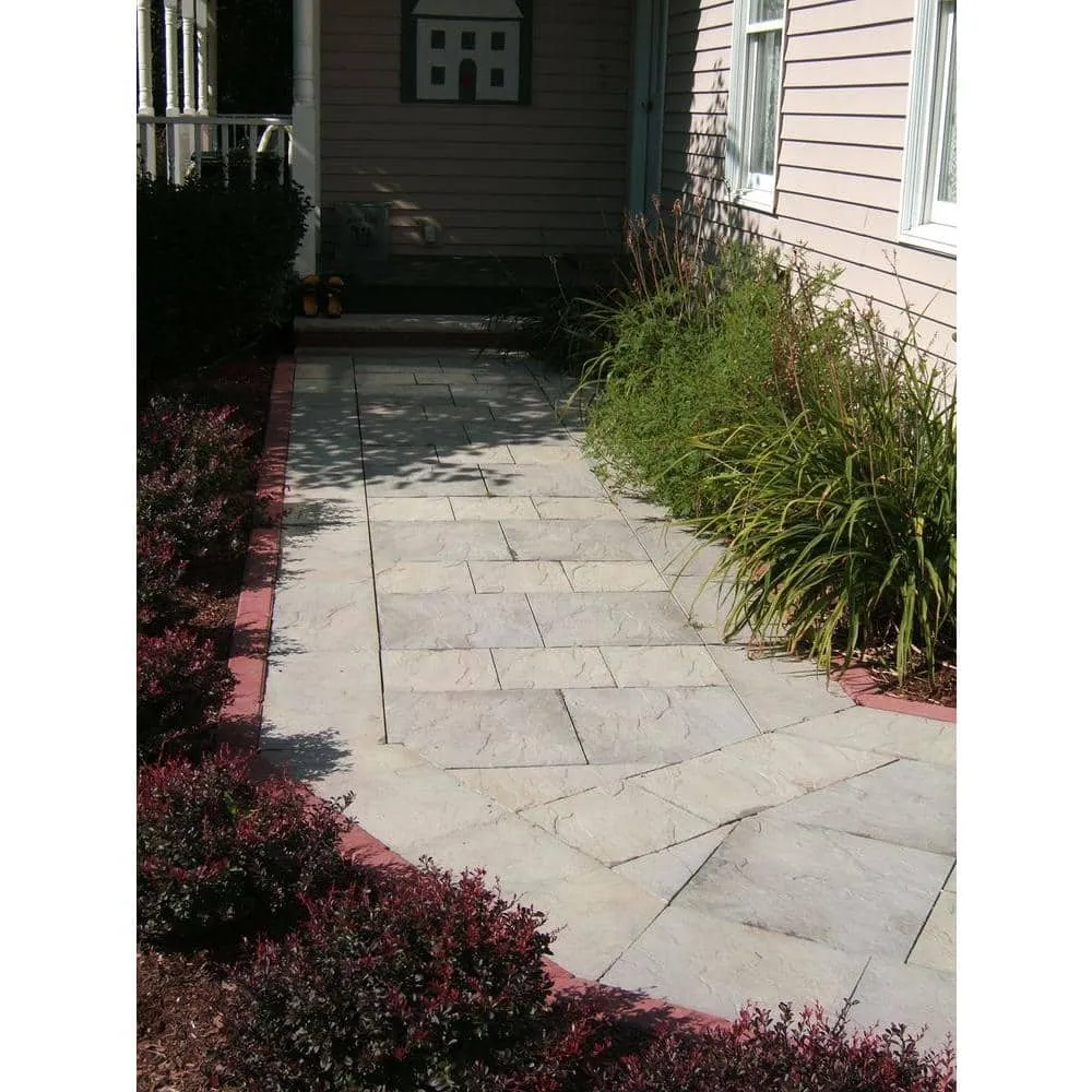 Nantucket Pavers Patio-on-a-Pallet 18 in. x 18 in. Concrete Gray Variegated Traditional Yorkstone Paver (32 Pieces/72 Sq Ft), photo 3 of 4