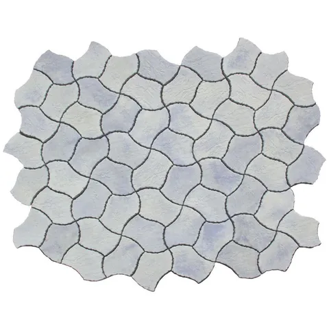 Berkshire 13 × 19 in Gray Variegated Irregular Paver Kit