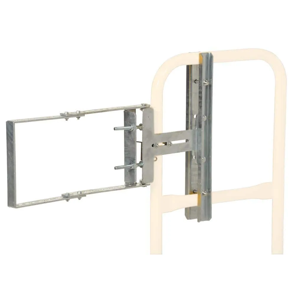 Vestil 3.6875 in. x 24 in. x 34.75 in. Galvanized Steel Self-Closing Steel Fence Gates, photo 2 of 3