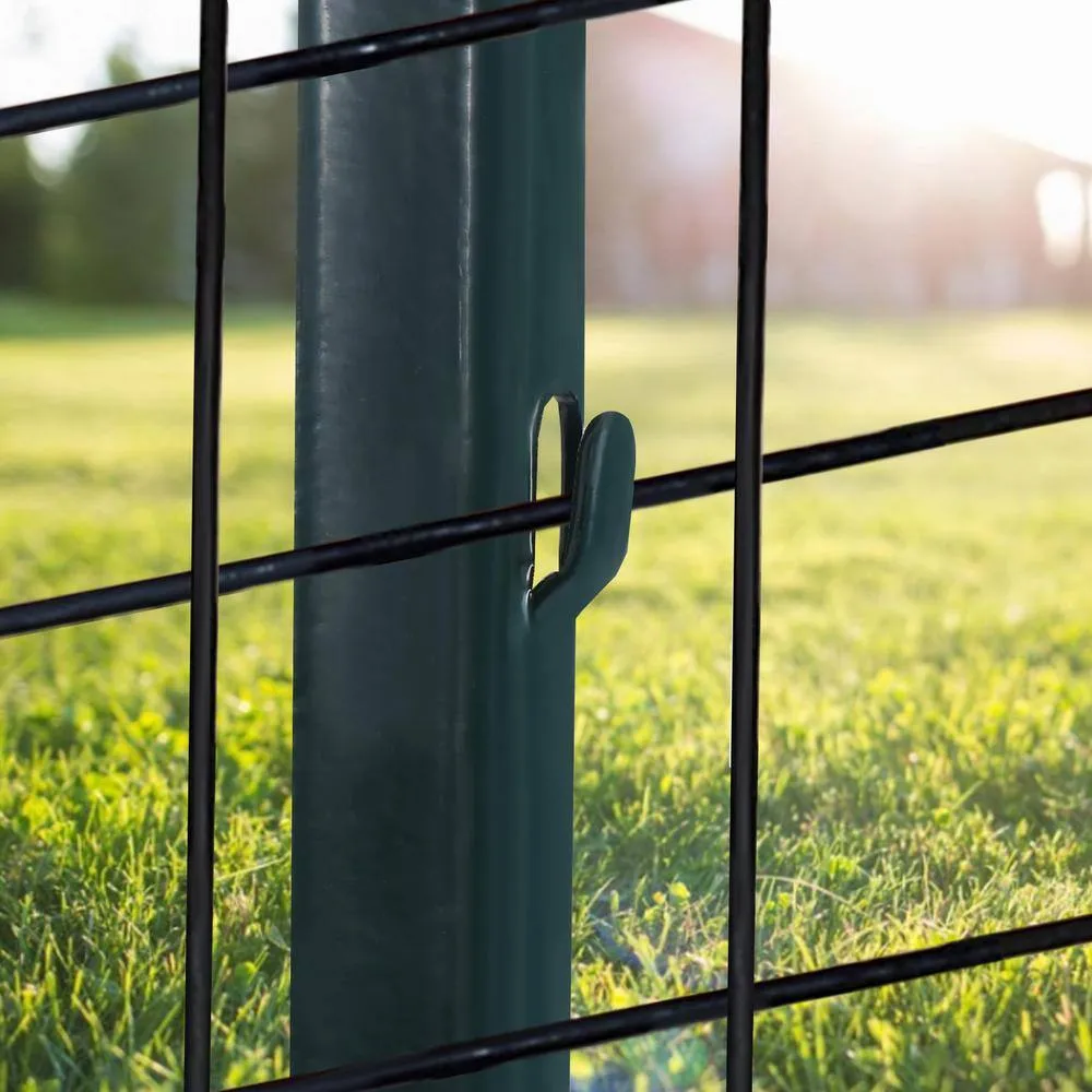Angel Sar 3 ft. Light Duty Metal Fence Posts, Steel Fence U-Post for Wire Fence Corner Anchor Poultry Farm (5-Pack), photo 8 of 8