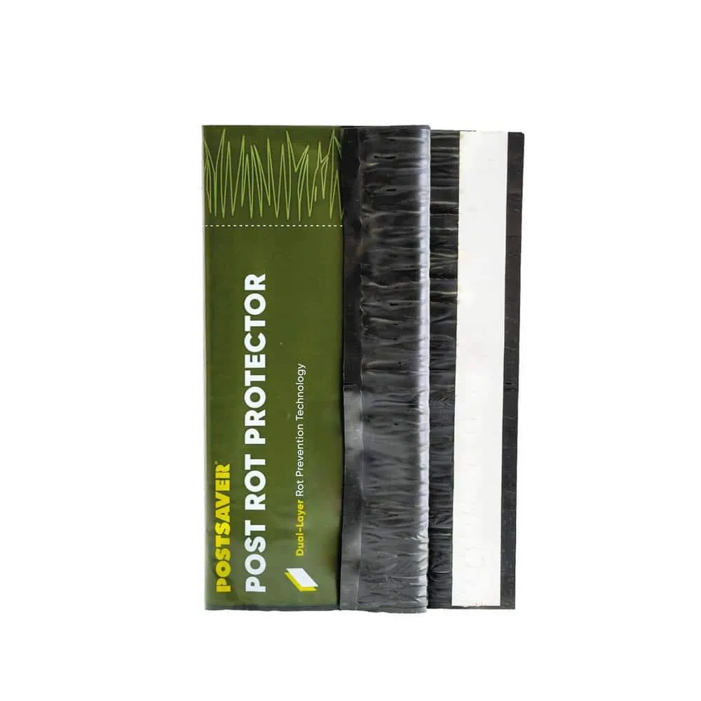 Post Saver Pro-Wrap 5 in. to 6 in. Square or 6 in. to 7 in. Round - Rot Protection - Fence and Post Protection (10-Pack), photo 2 of 8