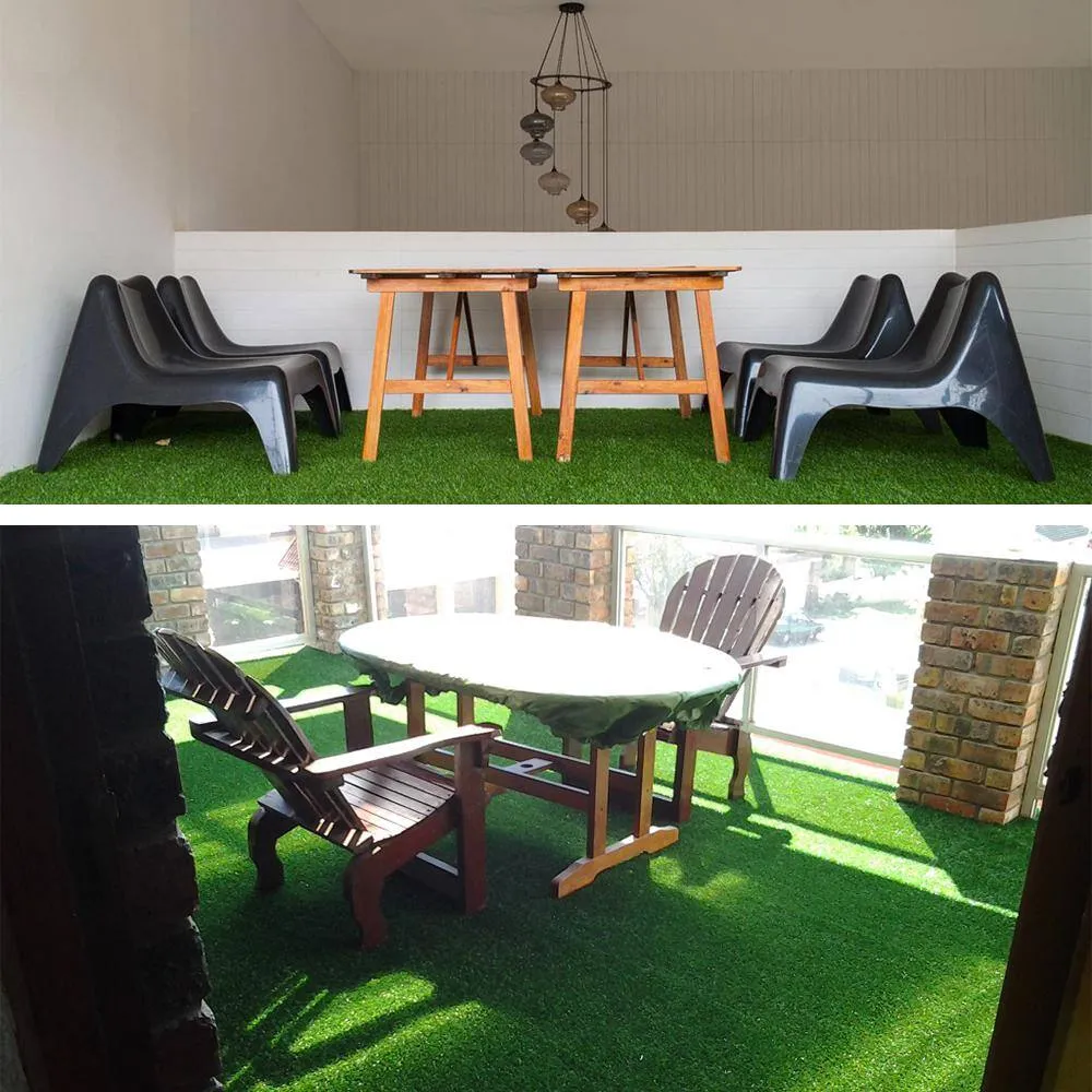 LITA ECO 1.38 Pile Height 8 ft. W x Cut to Length Green Artificial Grass Turf, photo 5 of 7