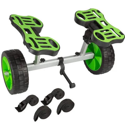 Kayak Cart (Aluminum) with 220 lbs. Capacity - Green