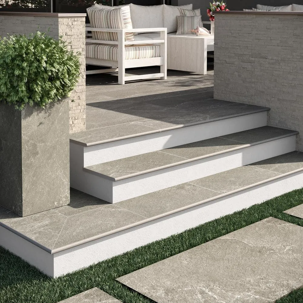 Ivy Hill Tile LithoTech 23.62 in. x 47.24 in. 0.78 in. Greige Beige Matte Porcelain Floor Paver Tile (7.74 sq. ft./Each), photo 2 of 8