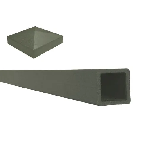 Seclusions Winchester Grey Composite Fence Post