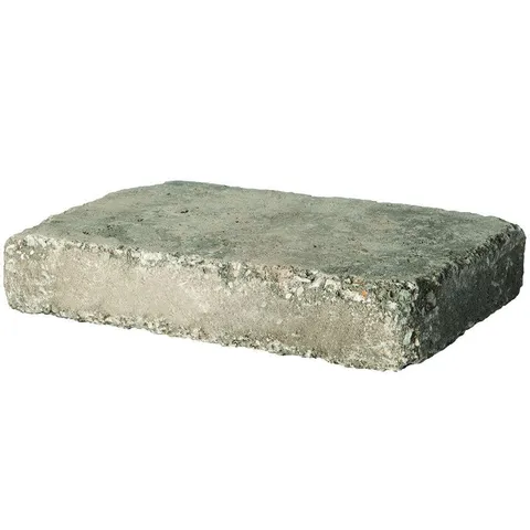 RumbleStone Rec 10.5 × 7 × 1.75 in Greystone Concrete Paver