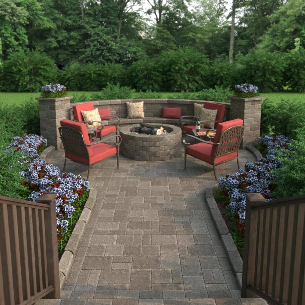 Pavestone Paper Sample Only of RumbleStone 3.5 in. x 7 in. Greystone Concrete Mini Wall Block (1-Piece), photo 11 of 14