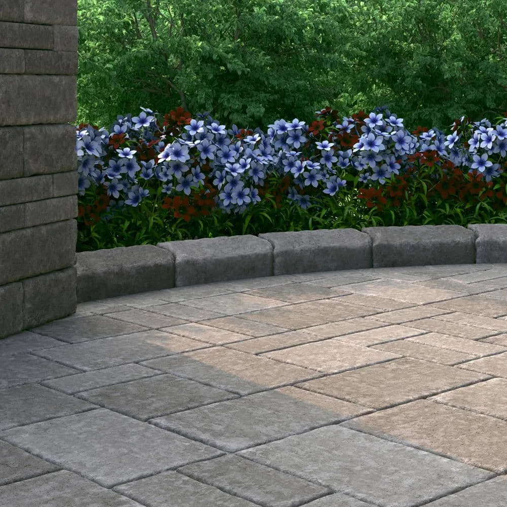 Pavestone Paper Sample Only of RumbleStone 3.5 in. x 7 in. Greystone Concrete Mini Wall Block (1-Piece), photo 9 of 14