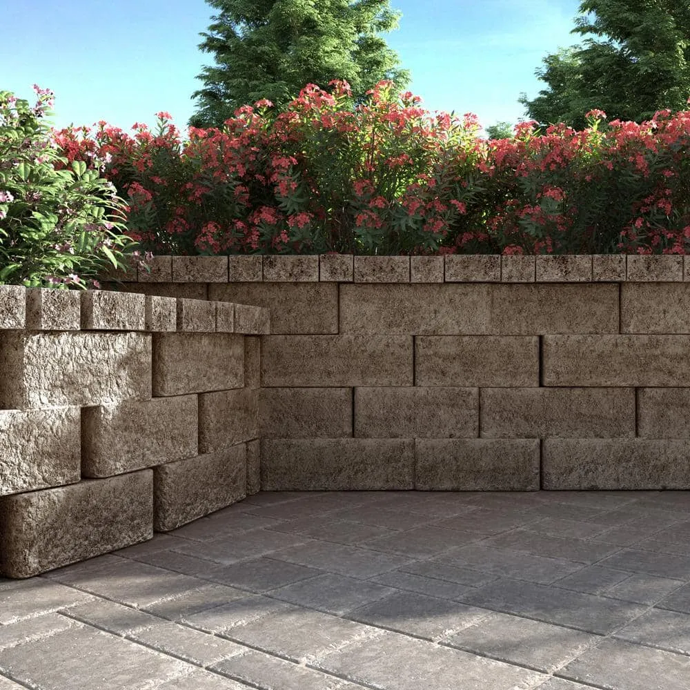 Pavestone Paper Sample Only of RumbleStone 3.5 in. x 7 in. Greystone Concrete Mini Wall Block (1-Piece), photo 13 of 14