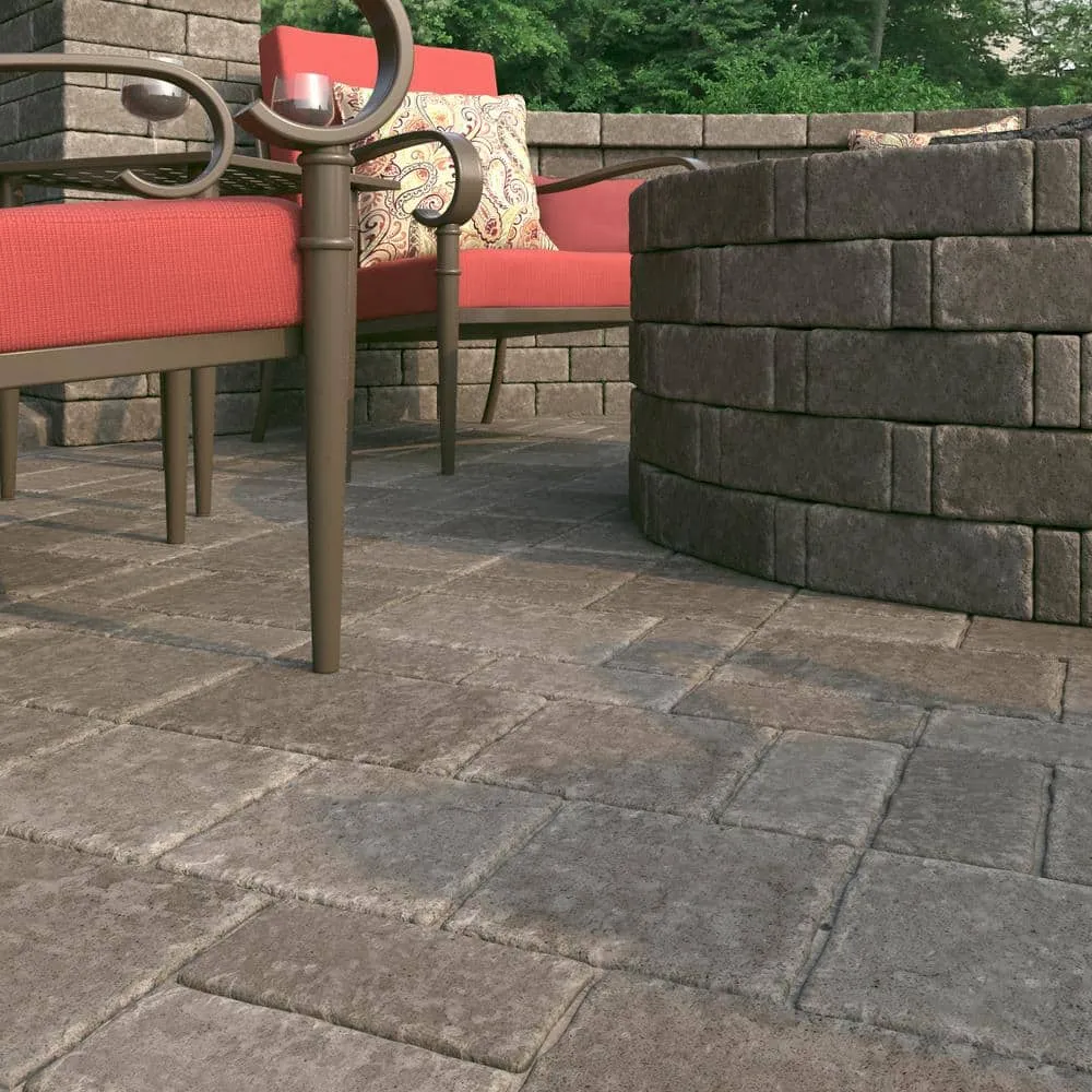 Pavestone Paper Sample Only of RumbleStone 3.5 in. x 7 in. Greystone Concrete Mini Wall Block (1-Piece), photo 7 of 14