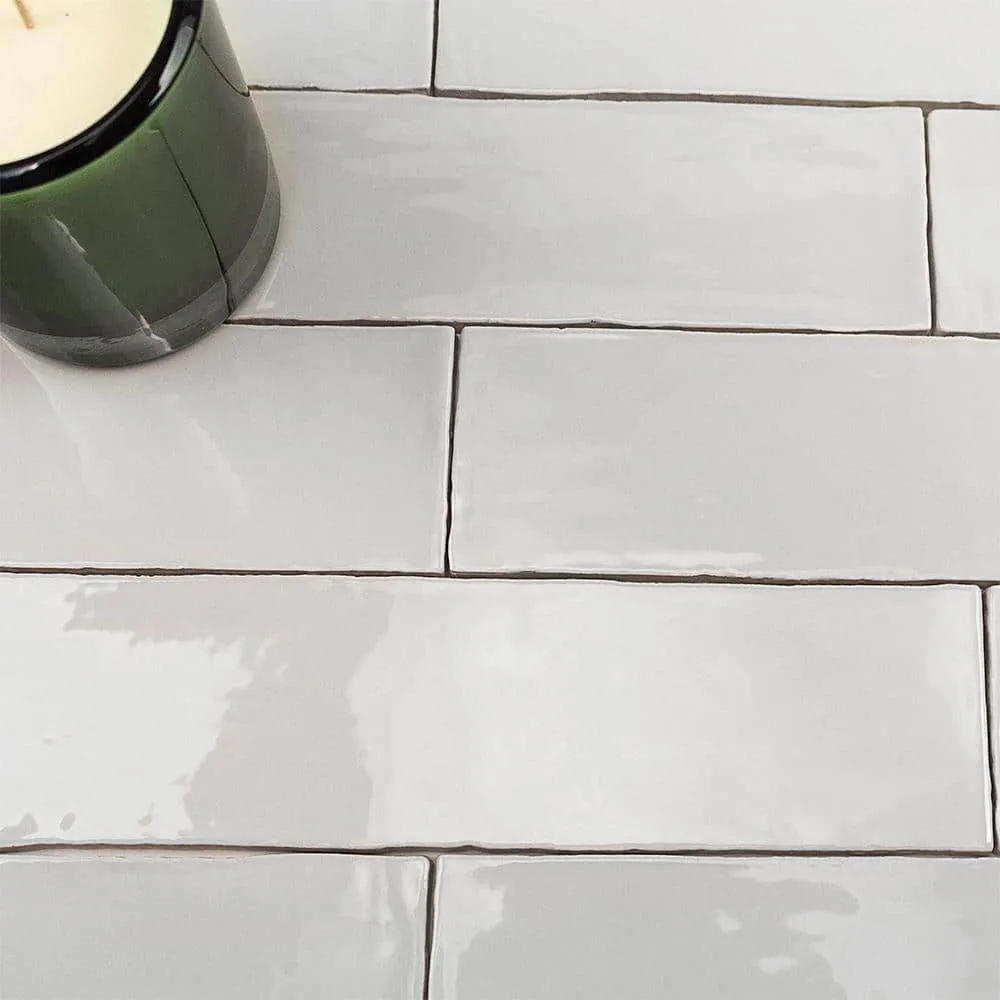 Ivy Hill Tile Catalina Gris 3 in. x 12 in. x 8 mm Polished Ceramic Subway Wall Tile (10.76 sq.ft./case), photo 2 of 8