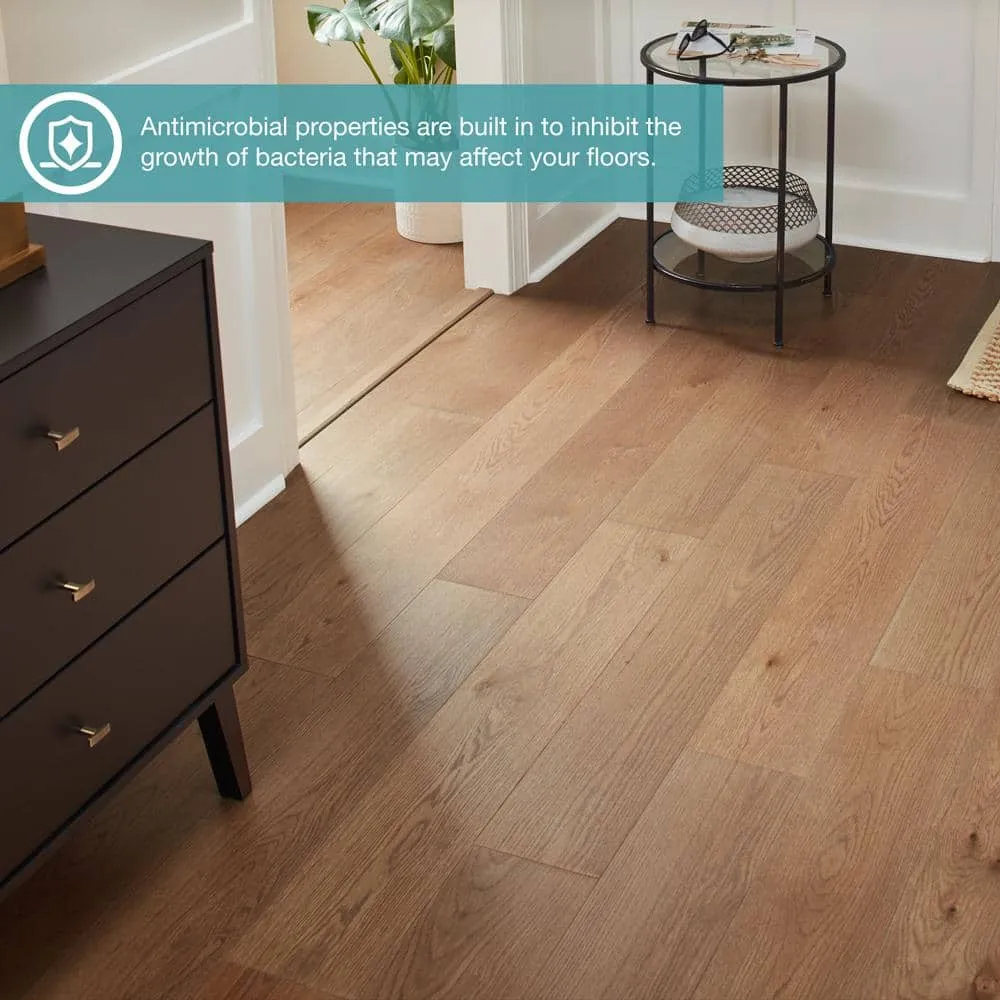 Pergo Defense+ Hadlock Harbor Oak 3/8 in. T x 7.5 in. W Click Lock W Brushed Engineered Hardwood Flooring (24.54 sq. ft./Case), photo 5 of 15