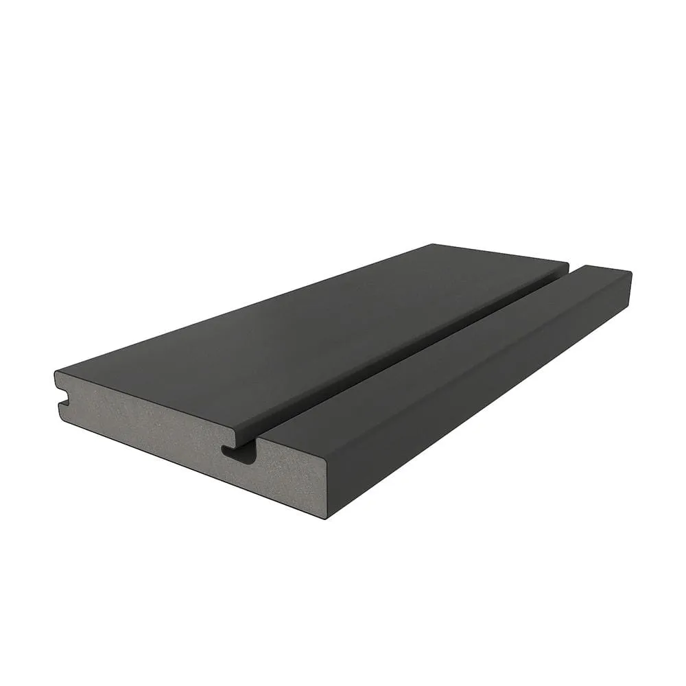 NewTechWood UltraShield Naturale Columbus 1 in. x 6 in. x 8 ft. Hawaiian Charcoal Hybrid Composite Decking Board, photo 8 of 8
