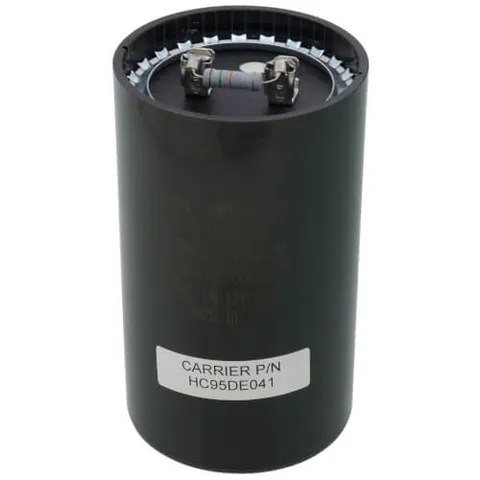 HC95DE041 330V Round Start Capacitor 238-262MFD