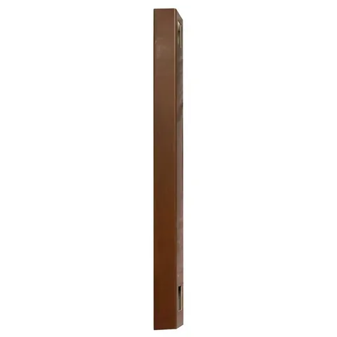 Woodgrain Vinyl Hickory Fence Post