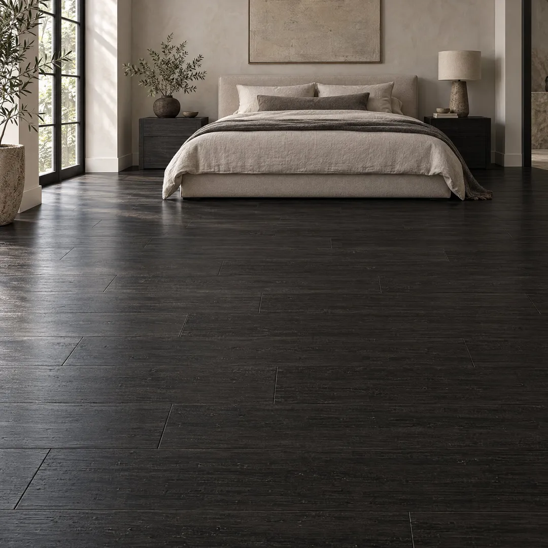 Home Decorators Collection Strand Woven Berkshire Bamboo Flooring, in a room, photo 2 of 2