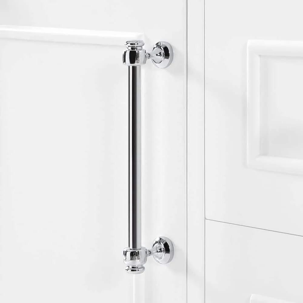 Eviva Aberdeen 60 in. W x 22 in. D x 35 in. H Double Bathroom Vanity in Espresso with White Carrara Marble Top and White Undermount Sinks, photo 6 of 8
