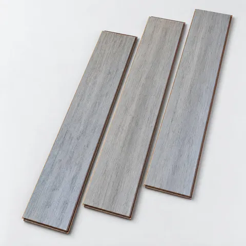 HS Strand Woven Cottage Corner Engineered Click Bamboo Flooring