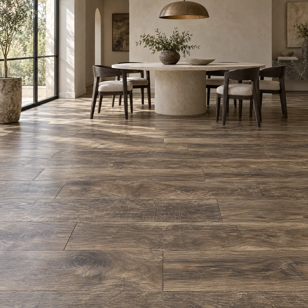 Home Decorators Collection Hillrose Fusion Water Resistant Laminate Flooring, in a room, photo 2 of 2