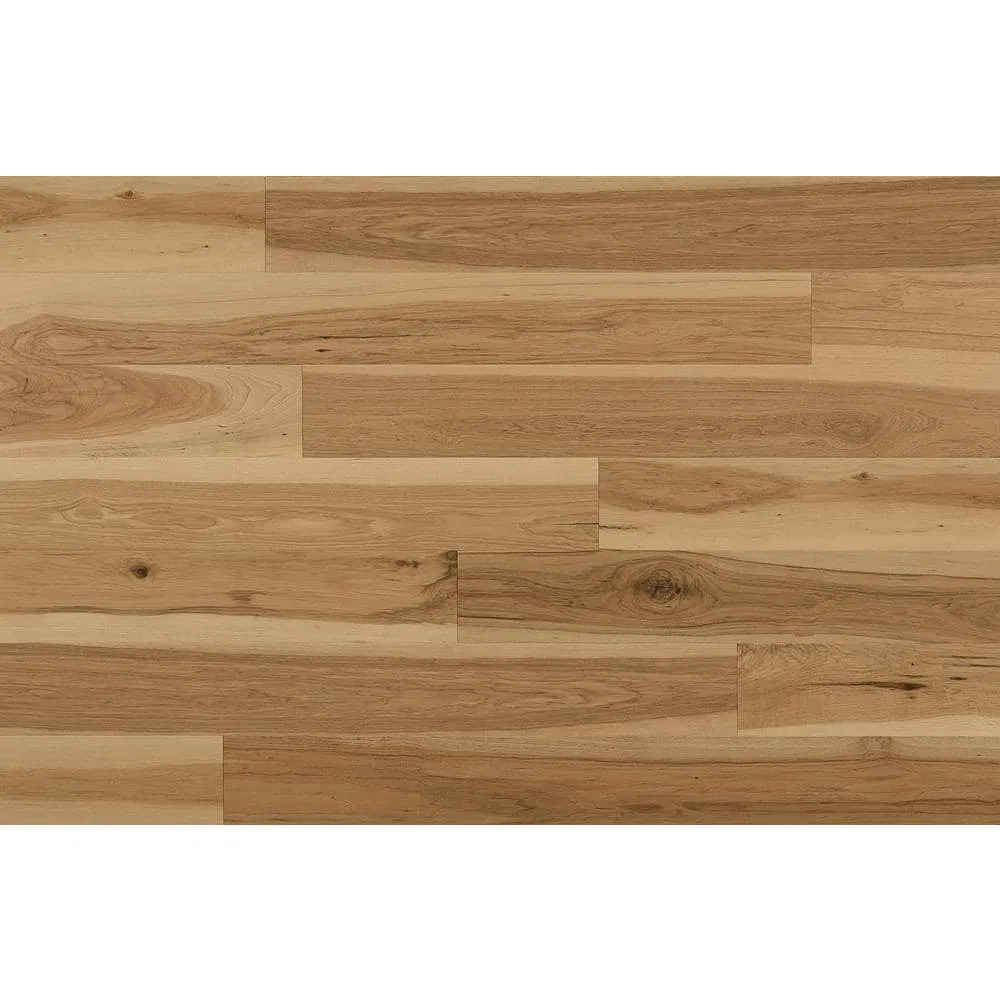 ASPEN FLOORING Honey Comb Hickory 9/16 in T x 8.66 in. W Tongue and Groove Wire Brushed Engineered Hardwood Flooring (31.25 sqft/case), photo 12 of 13