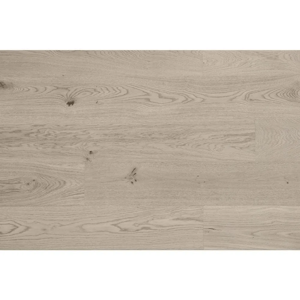 ASPEN FLOORING Ice Caps White Oak 9/16 in. T x 8.66 in. W Tongue and Groove Smooth Engineered Hardwood Flooring (31.25 sqft/case), photo 14 of 14