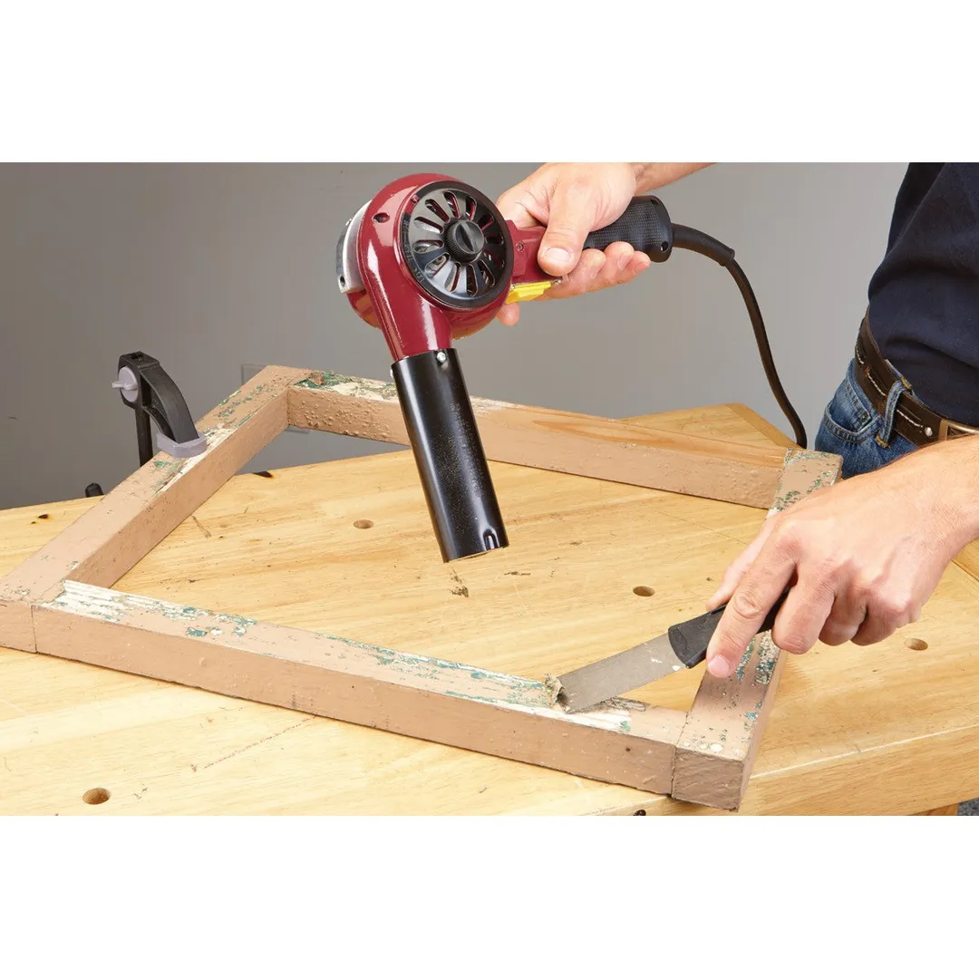 Chicago Electric 1600 Watt High Air Flow Dual Temperature Industrial Heat Gun, photo 5 of 6