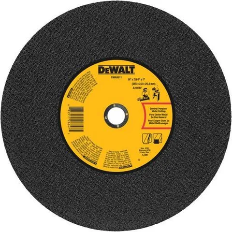 HP 14 × 7/64 in Type 1 Aluminum Oxide Cut-Off Chop Saw Wheel